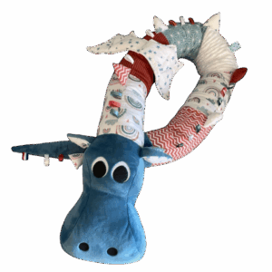 Gaston le dragon - Arc-en-ciel- Merveilles Bleu