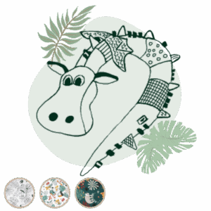 Gaston le dragon Jungle personnalisable