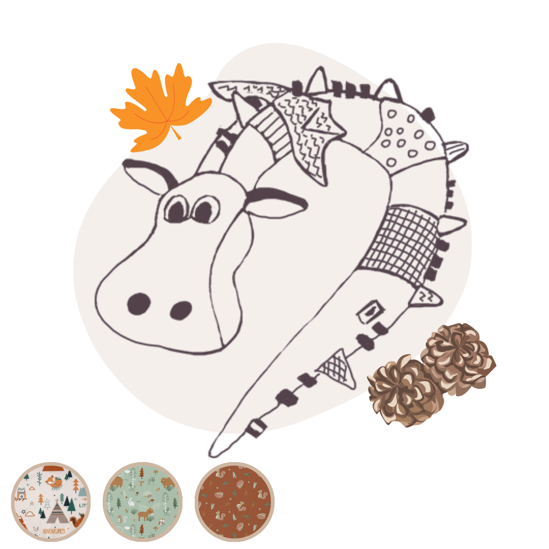 Gaston le dragon Forêt personnalisable