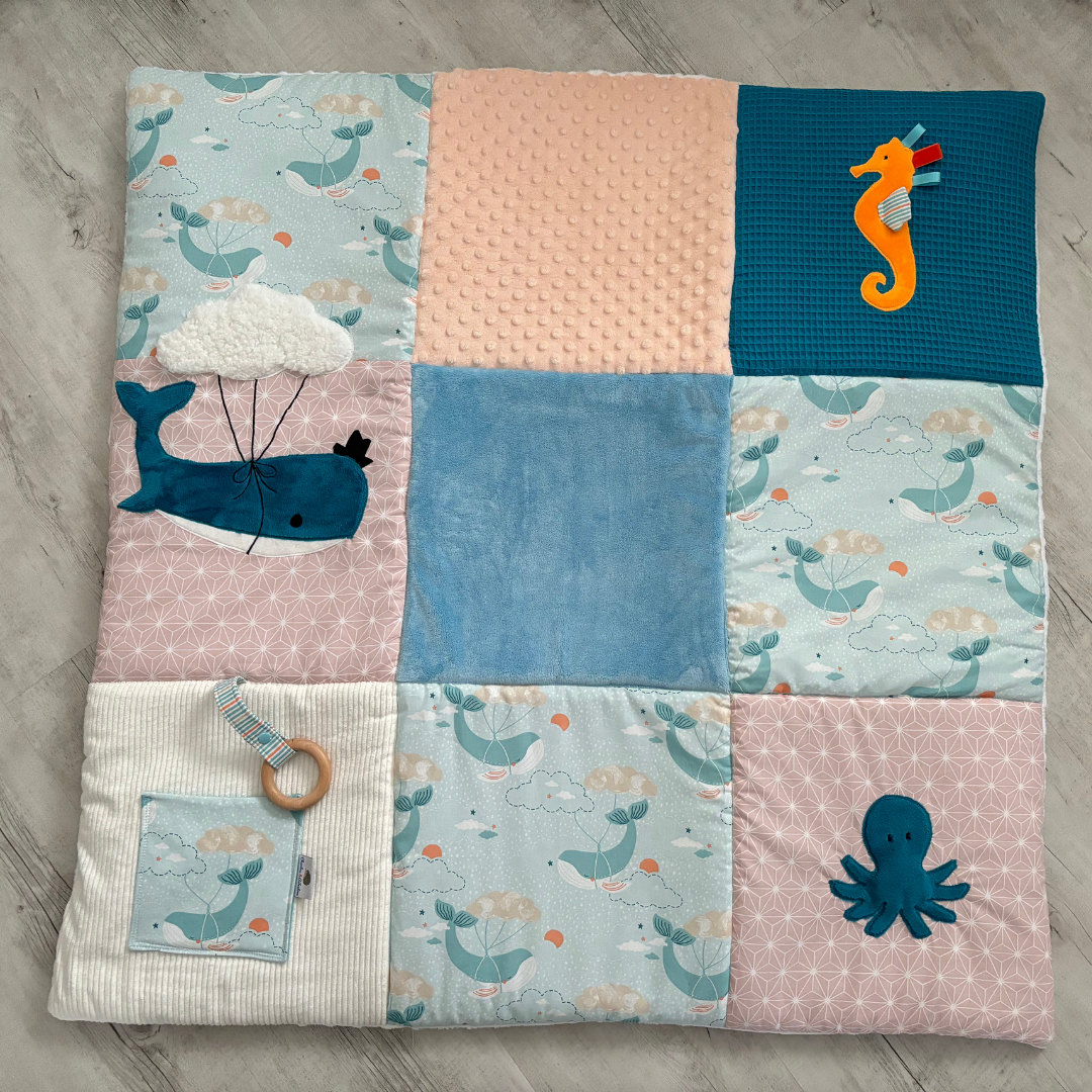 Tapis d'éveil sensoriel Océan personnalisable – Image 7