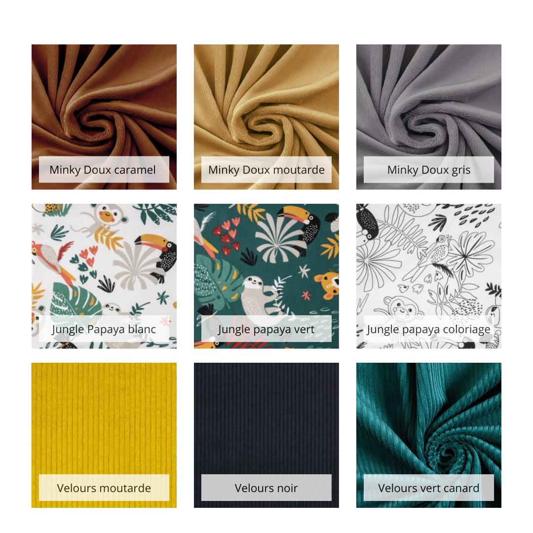 Tapis d'éveil sensoriel Jungle personnalisable – Image 4