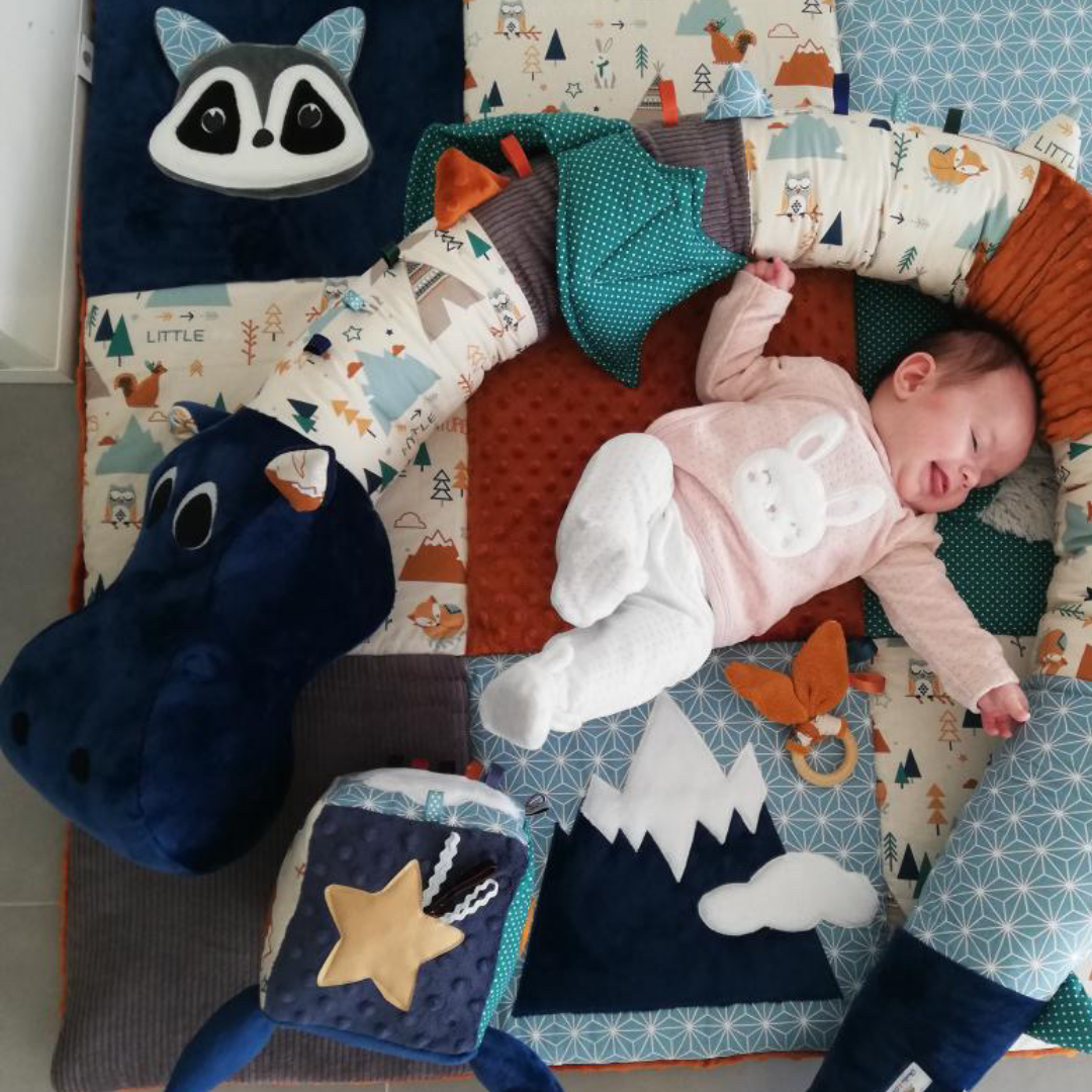 Tapis d'éveil sensoriel Forêt personnalisable – Image 10