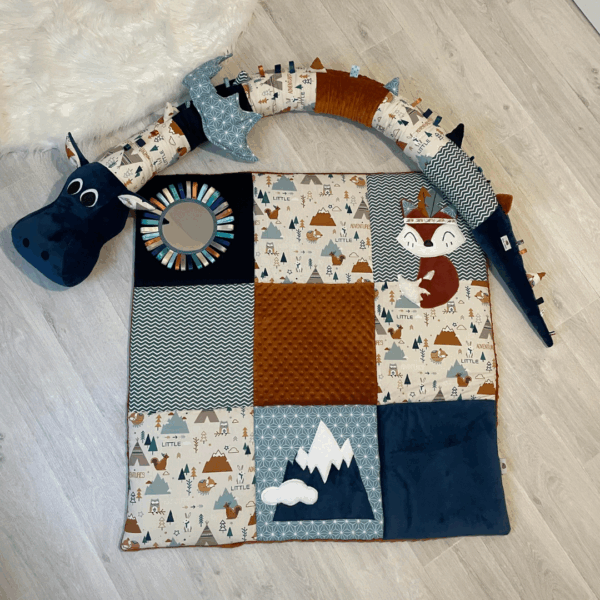Tapis d'éveil sensoriel Forêt personnalisable – Image 8