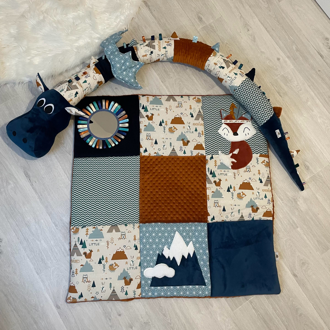 Tapis d'éveil sensoriel Forêt personnalisable – Image 8
