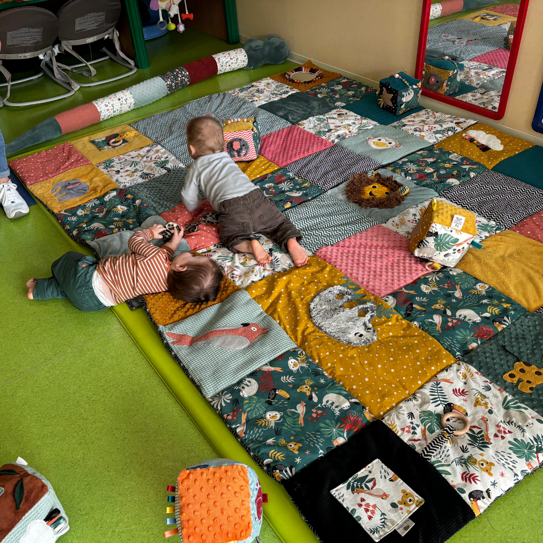 Tapis d'éveil sensoriel Jungle personnalisable – Image 9