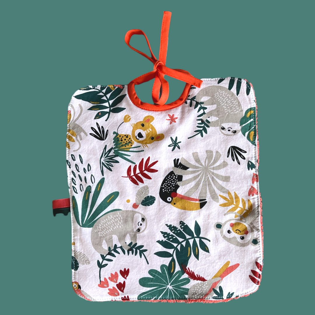 Bavoir bandana jungle personnalisable – Image 5