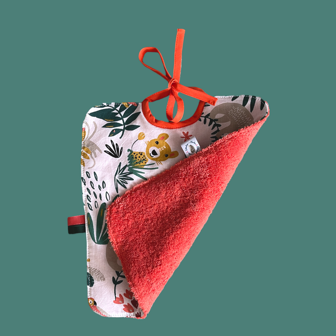 Bavoir bandana jungle personnalisable – Image 6