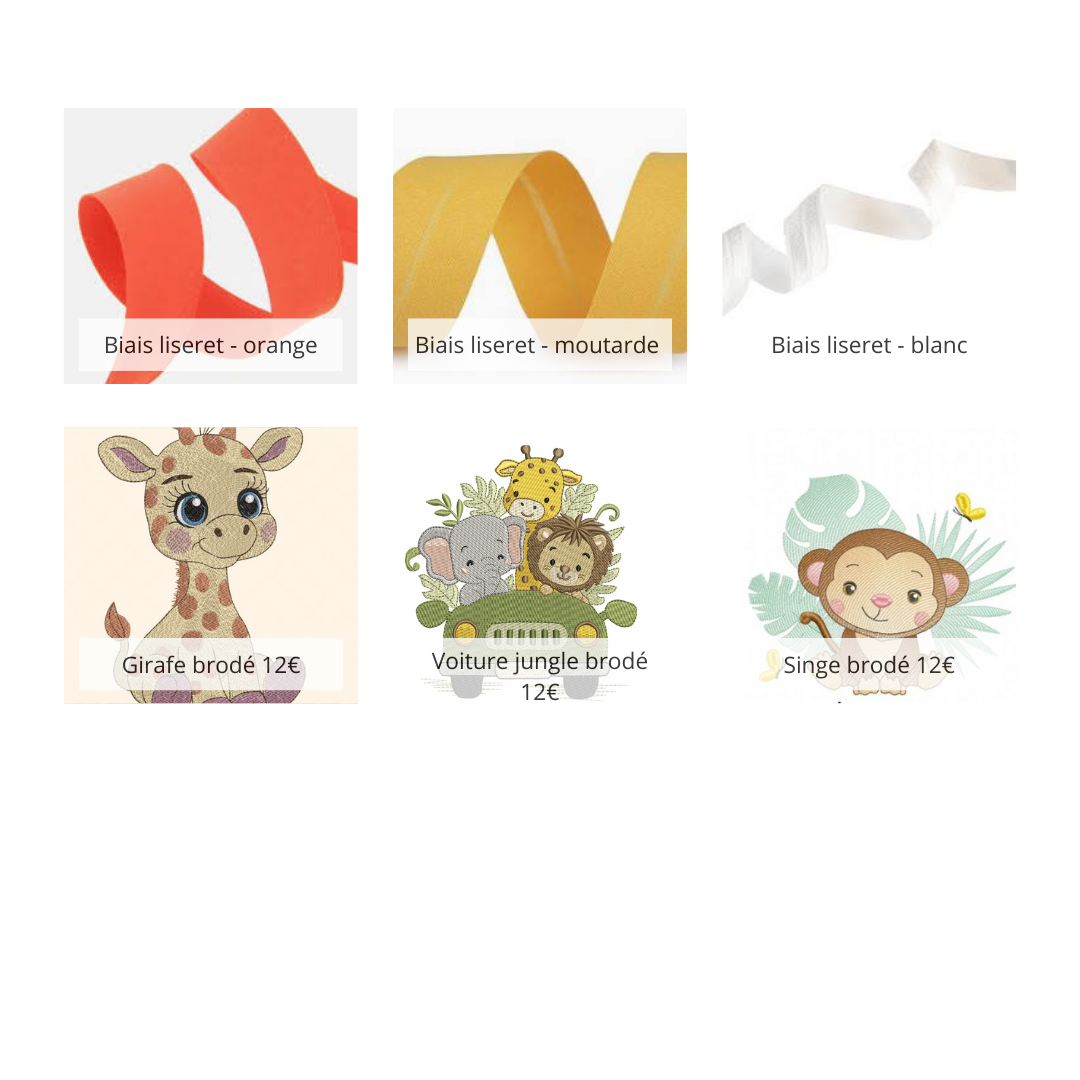 Panier et lingettes jungle personnalisable – Image 4