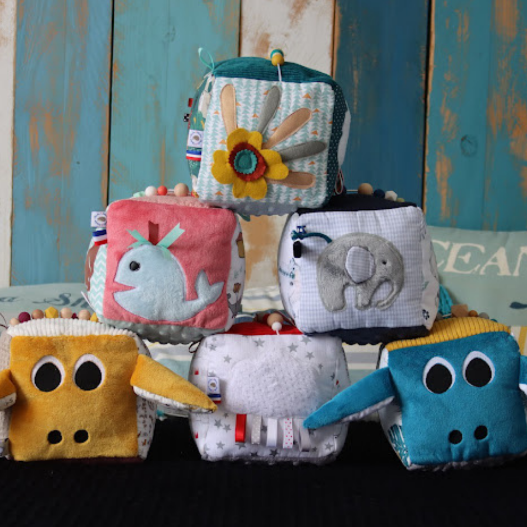 Cube d'activités sensoriel personnalisable Océan ambiance (3)