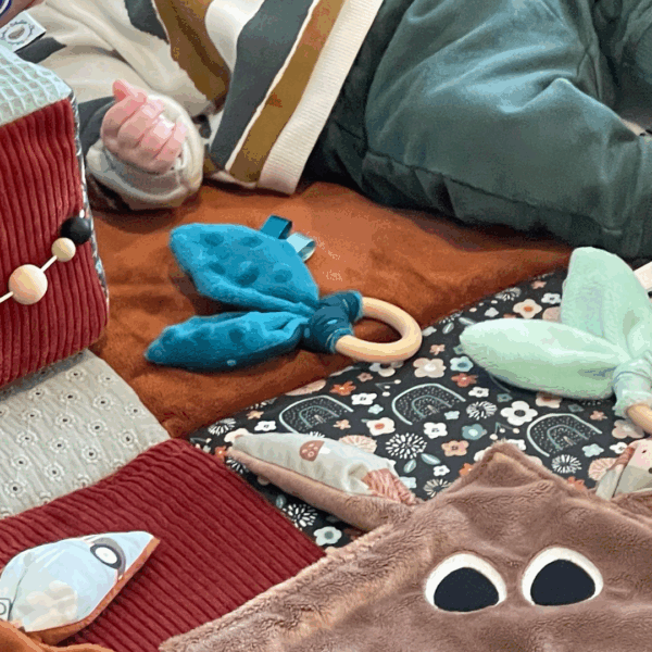 Doudou plat bébé Jungle personnalisable – Image 4