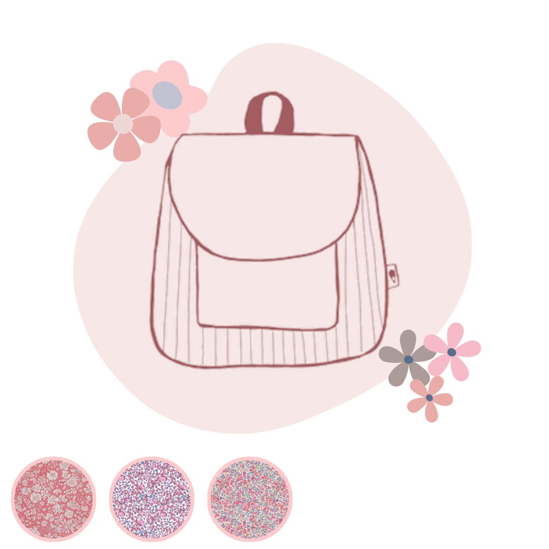 Sac à dos enfant liberty personnalisable