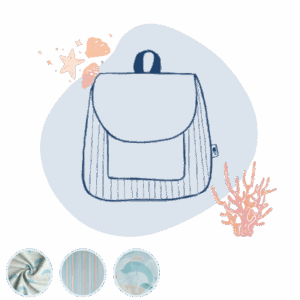 Sac à dos enfant océan personnalisable