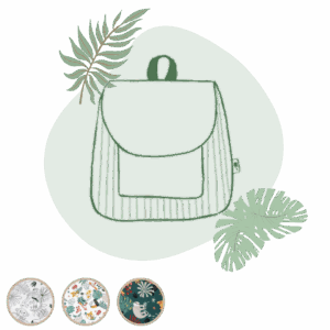 Sac à dos enfant jungle personnalisable