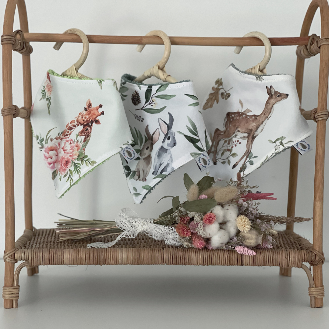 Bavoir bandana forêt personnalisable – Image 3
