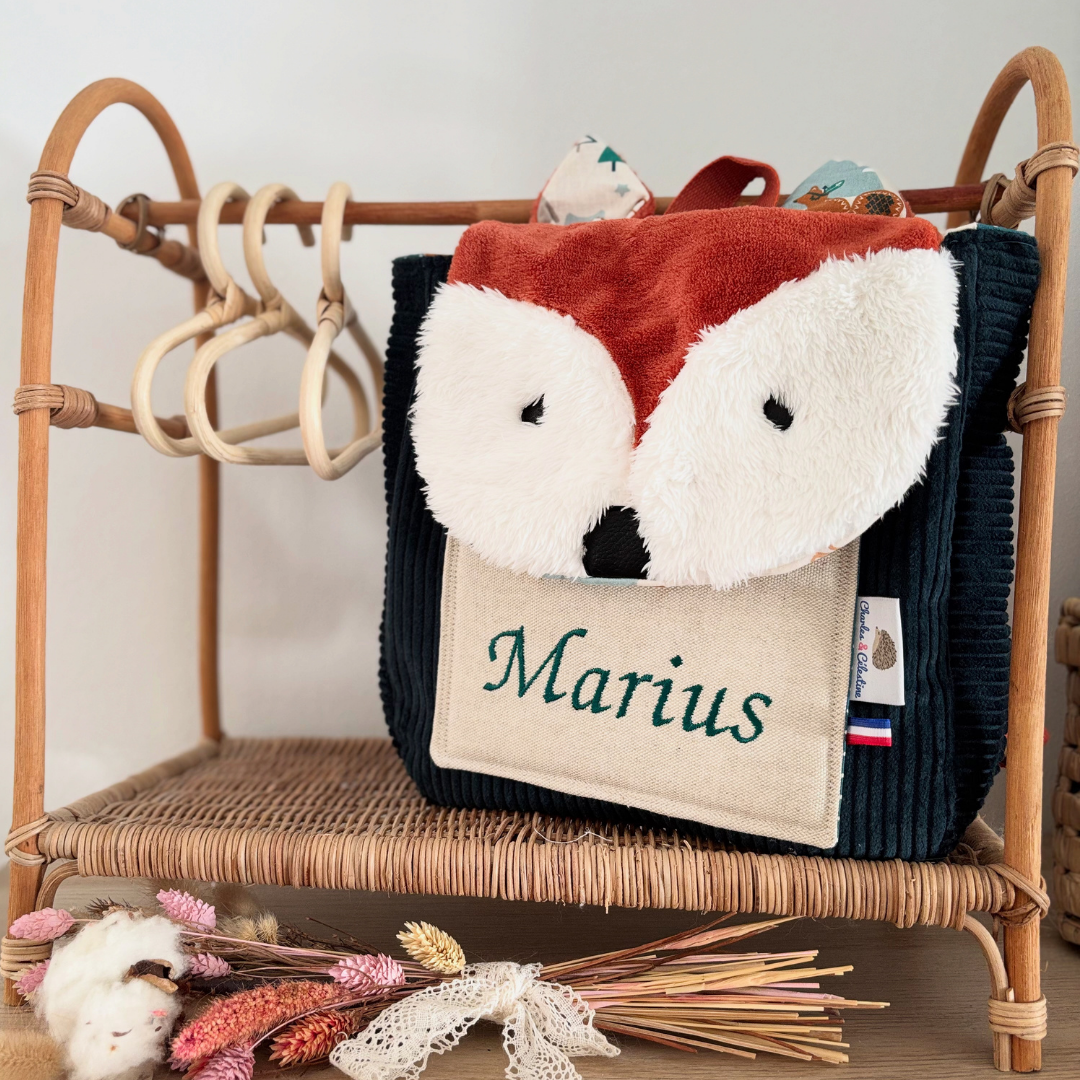 Cartable enfant forêt personnalisable – Image 4