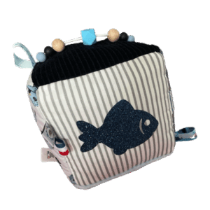 Cube d'activités sensoriel - Poisson-lune