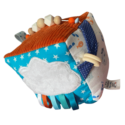 Cube d'activités sensoriel - Poisson – Image 2
