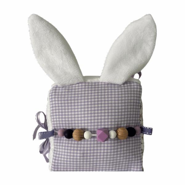 Cube d'activités sensoriel - Pâques - Lilas – Image 3