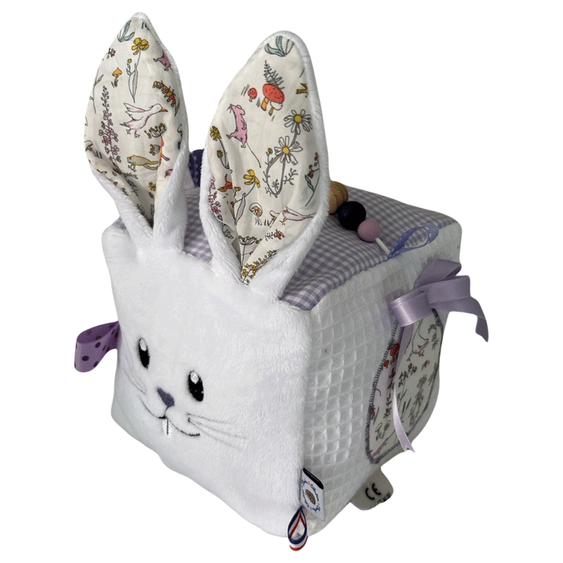 Cube d'activités sensoriel - Pâques - Lilas – Image 6