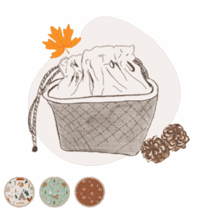 Panier nomade forêt personnalisable