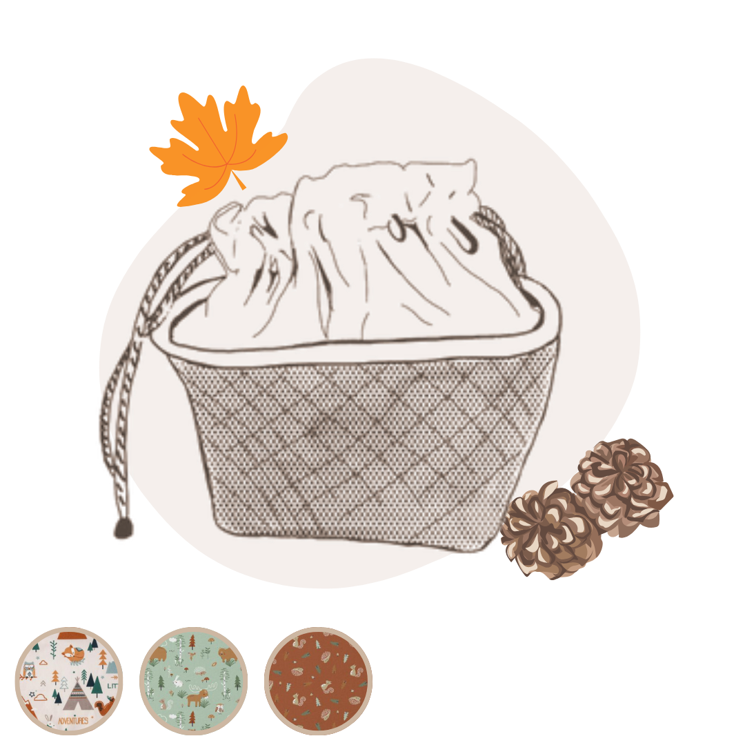 Panier nomade forêt personnalisable