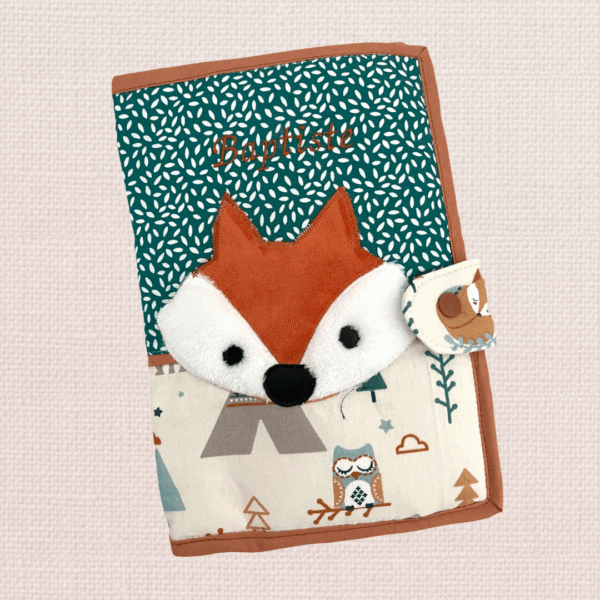 Protège carnet de santé forêt personnalisable – Image 4