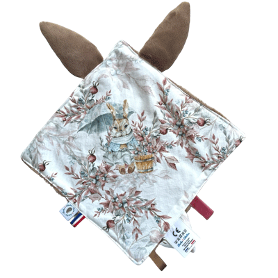 Doudou plat Gaston le dragon - Biche et fleur – Image 2
