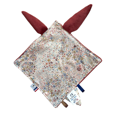 Doudou plat Gaston - Liberty multicolor – Image 2