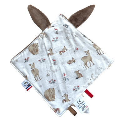 Doudou plat Gaston le dragon - hiver – Image 2