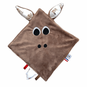 Doudou plat Gaston le dragon - hiver
