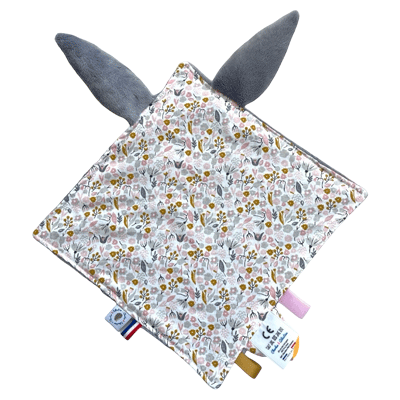 Doudou plat Gaston - Floral – Image 2