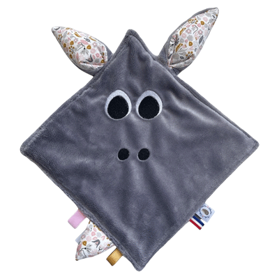 Doudou plat Gaston - Floral